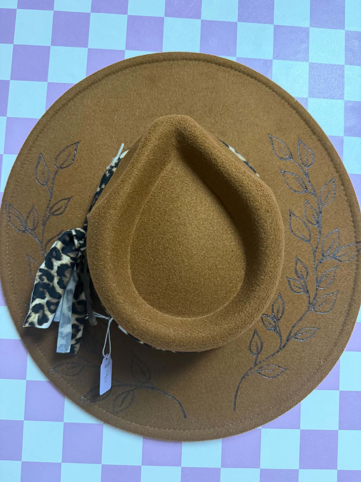 Hand-Engraved Hat #11