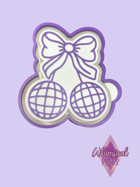 Disco Cherries Bow Mold