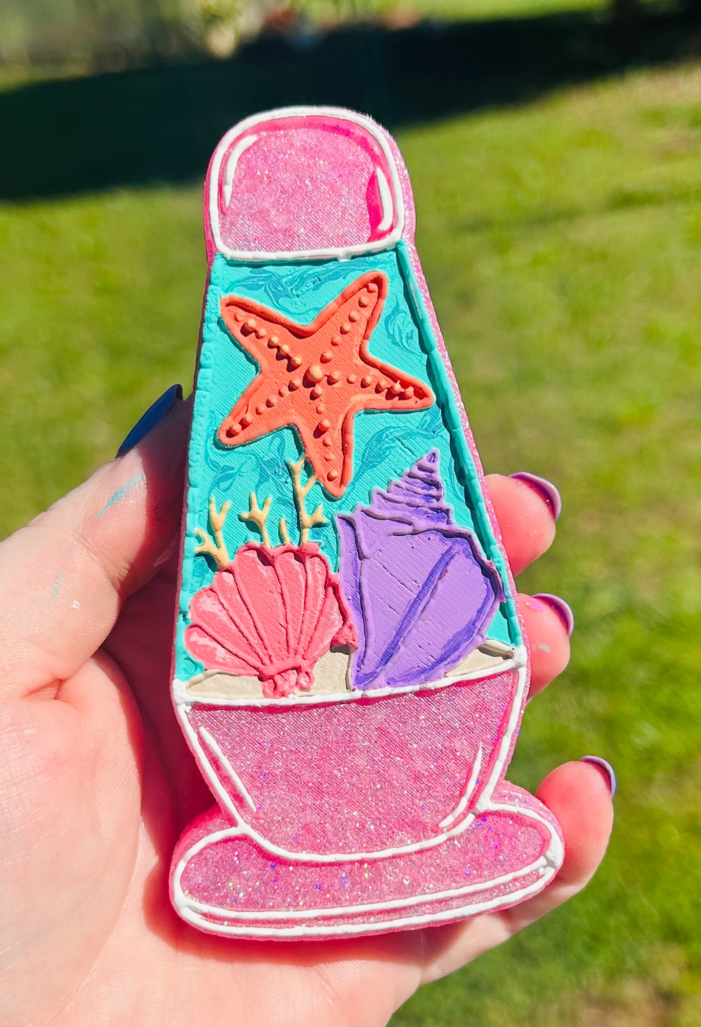 Beachy Lava Lamp