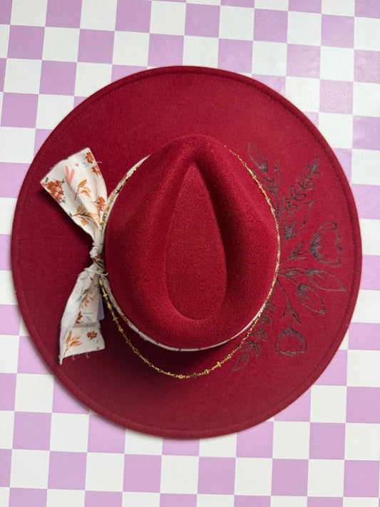 Hand-Engraved Hat #8