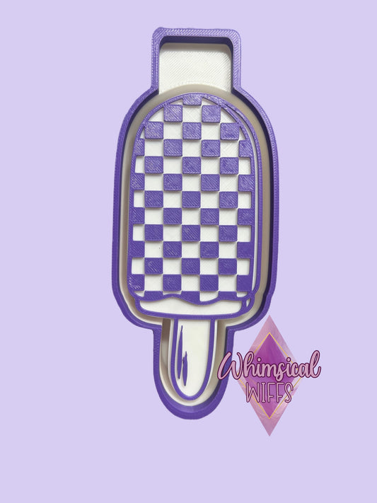 Checkered Popsicle Mold