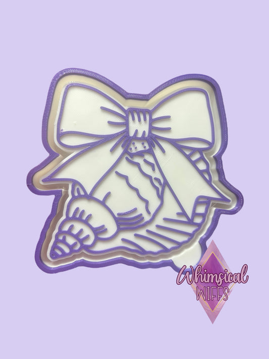 Seashell with Bow mold