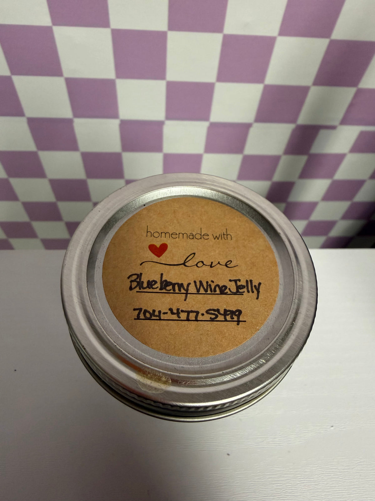 Blueberry Wine Jelly by JP's Jammin' Jars