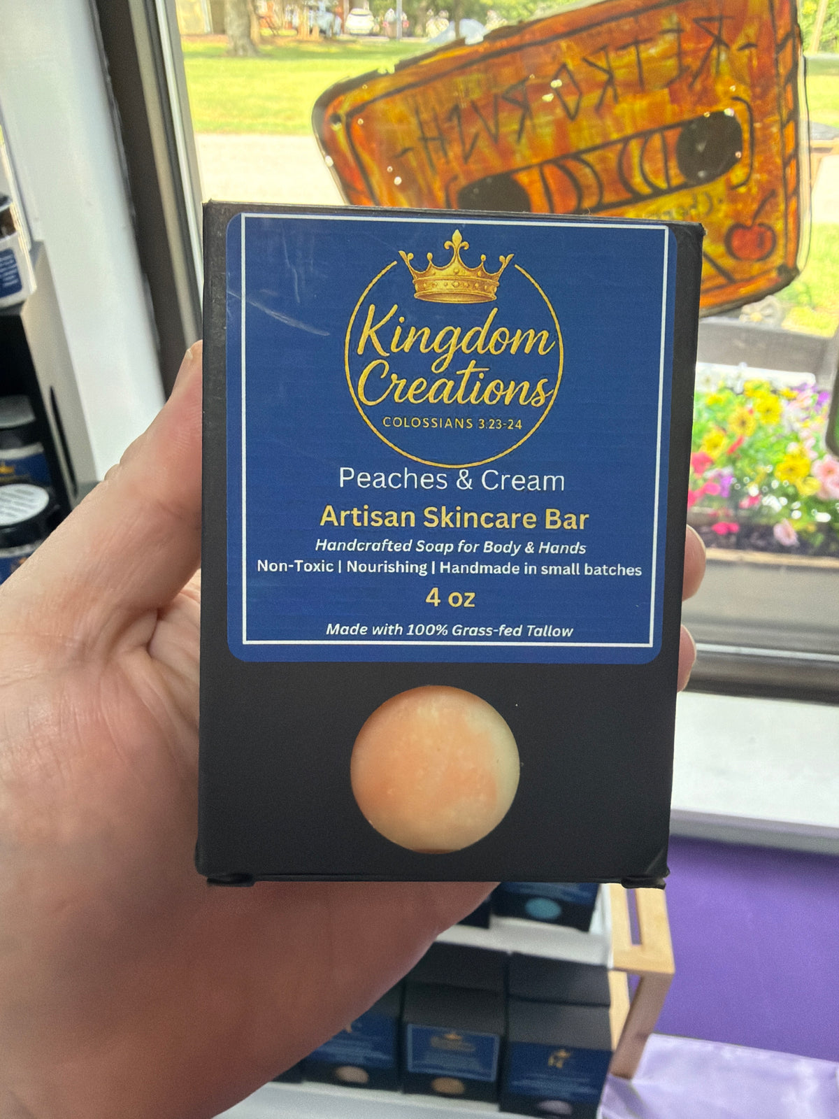 Peaches & Cream Handmade Soap