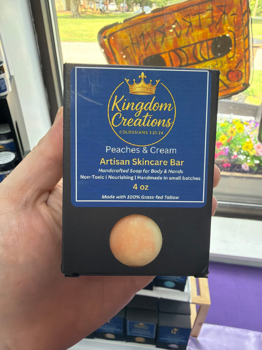 Peaches & Cream Handmade Soap