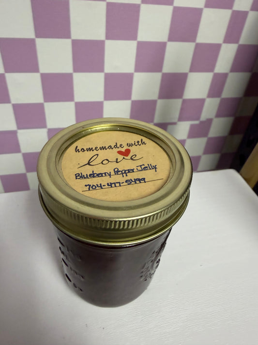 Blueberry Pepper Jelly by JP's Jammin' Jars
