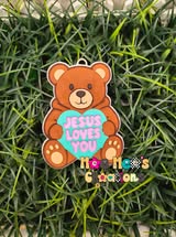 Jesus loves you Bear Mold