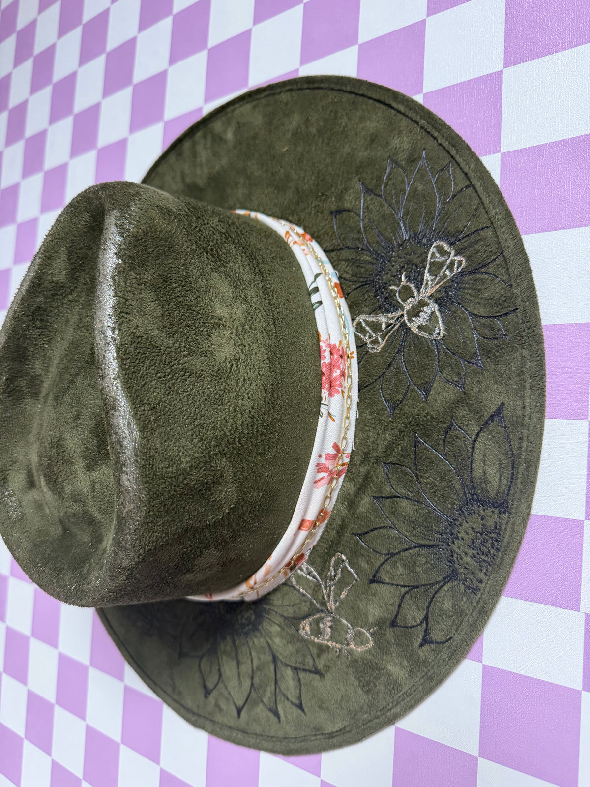 Hand-Engraved Hat #4