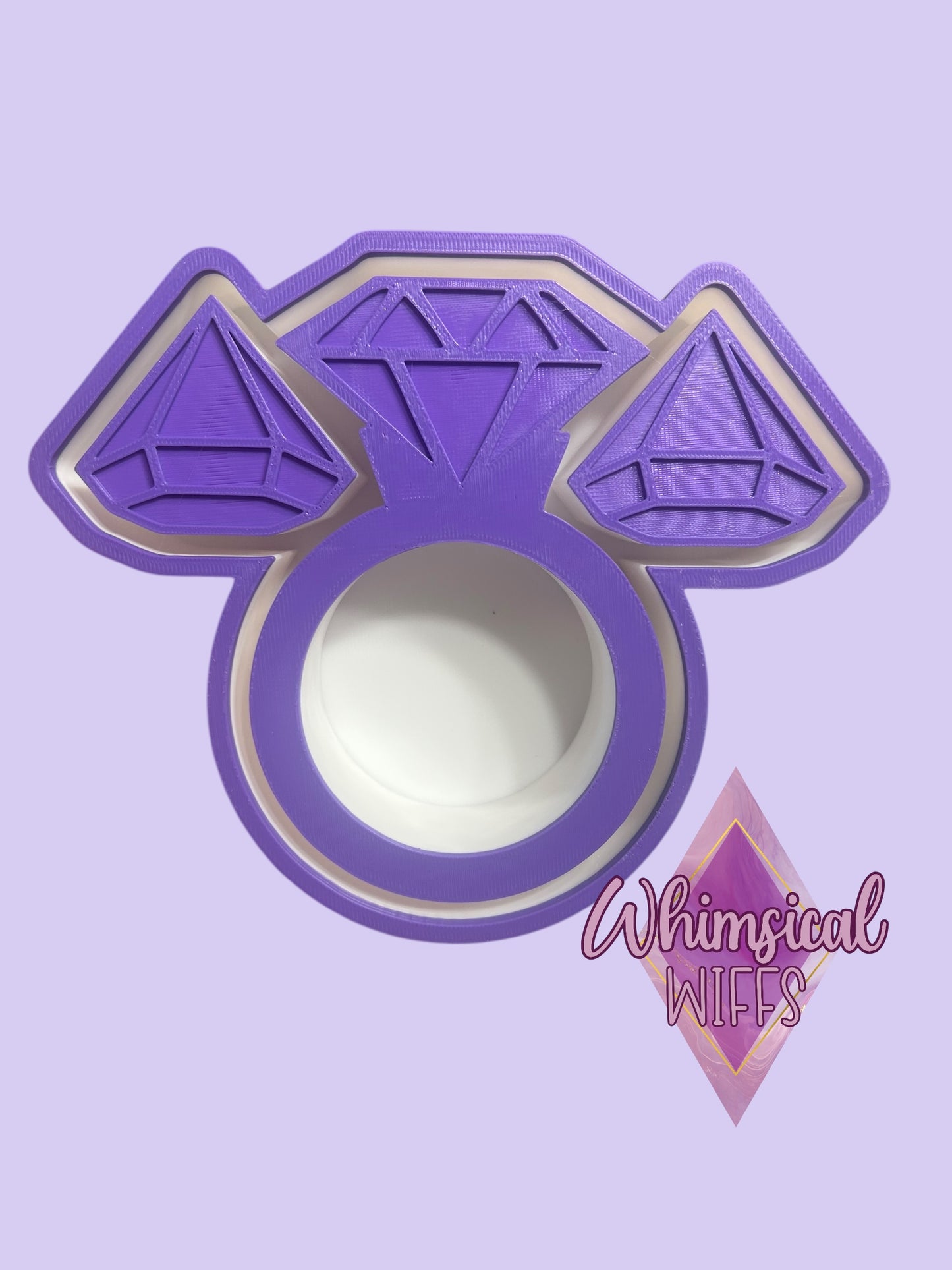 Diamond ring Full size & Vent Combo Molds