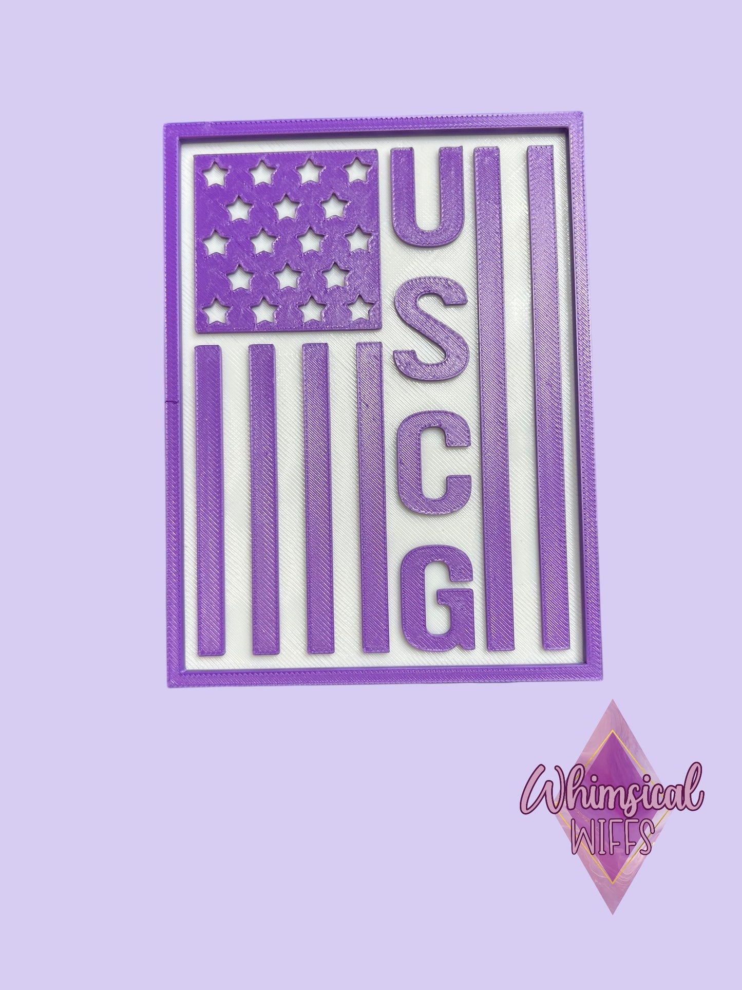 Flag Mold with inserts