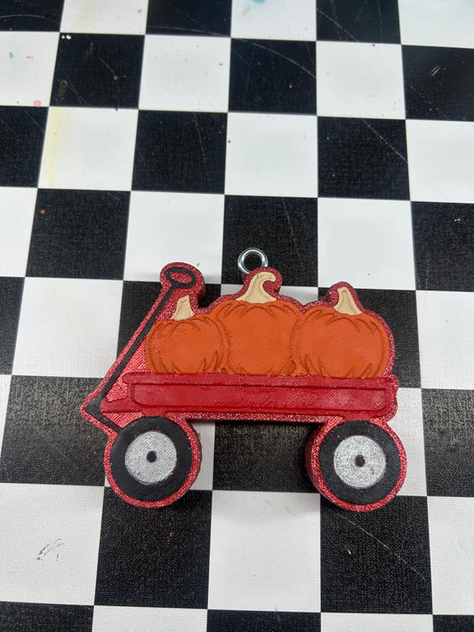 Wagon of Pumpkins Freshie