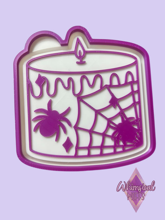 Spiderweb Candle Mold