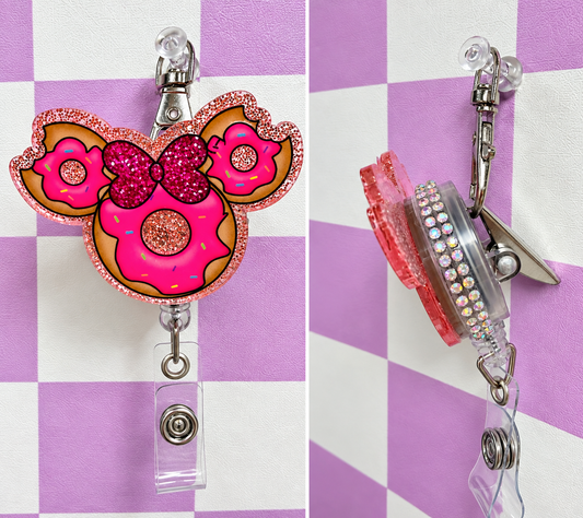 Donut Mouse Ears Reel from Pink Sugar Bead Co.