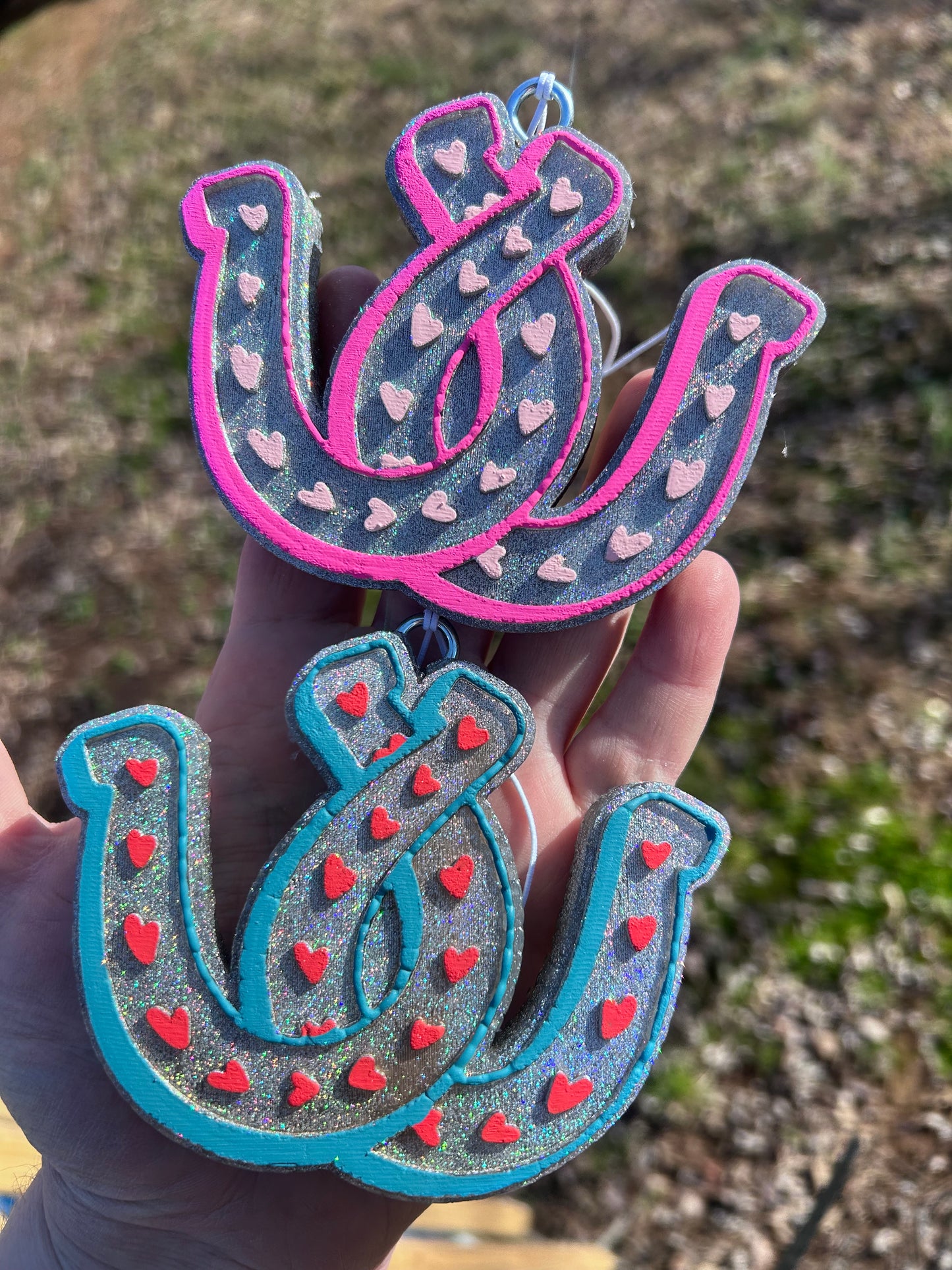 Hearts on Horseshoes Freshie