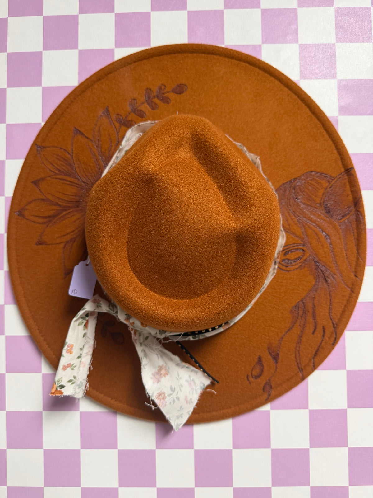 Hand-Engraved Hat #10