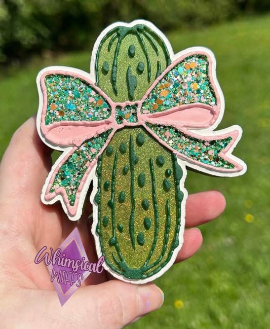 Pickle with Bow Freshie