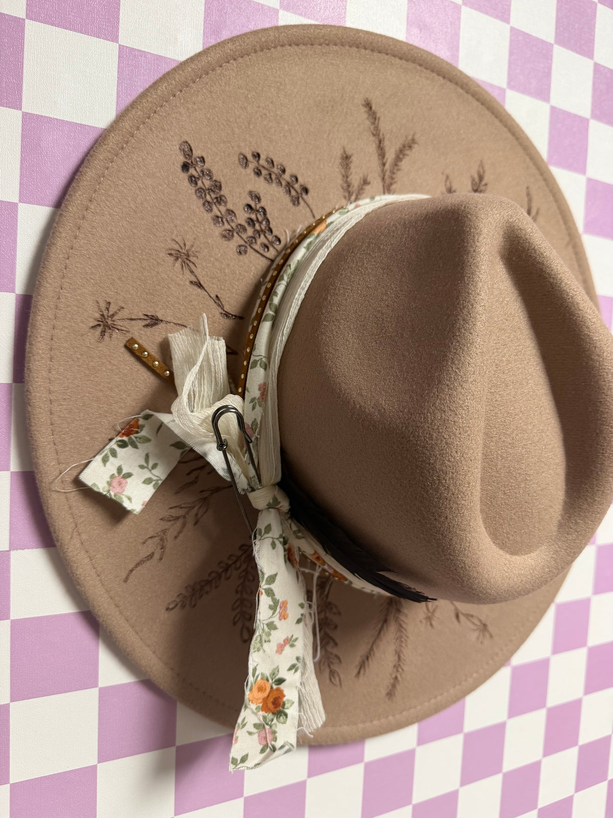 Hand-Engraved Hat #7