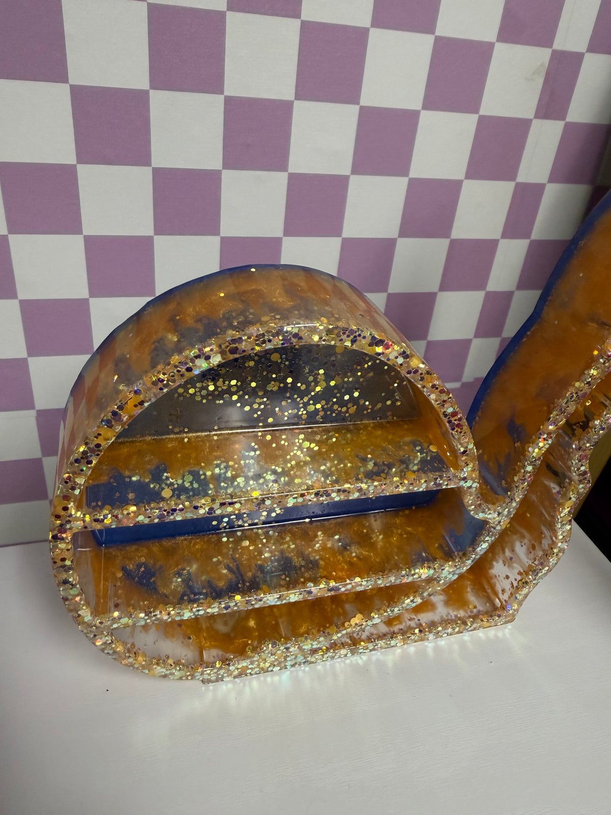 Resin Snail Shelf