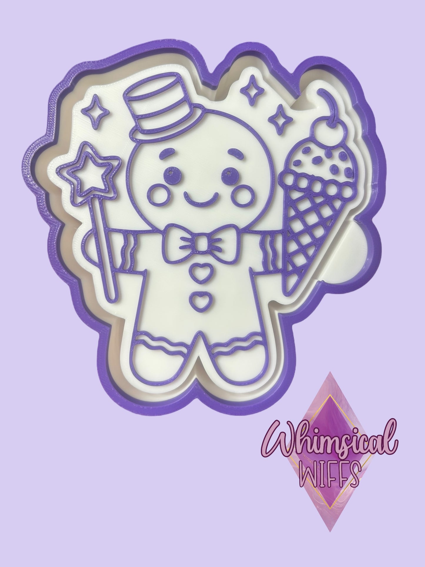 Gingerbread with Ice Cream Mold