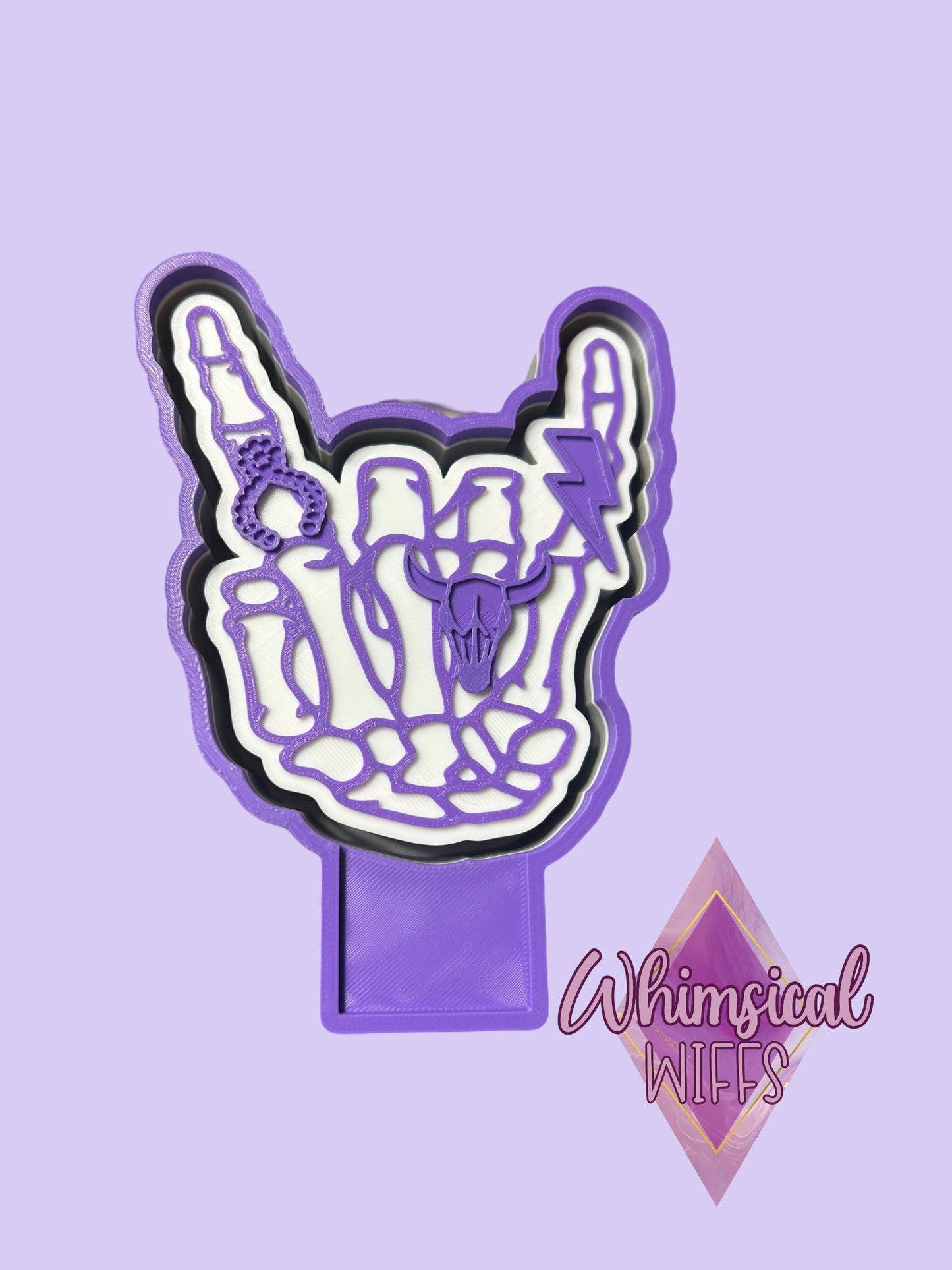 Cowgirl Skeleton hand Mold