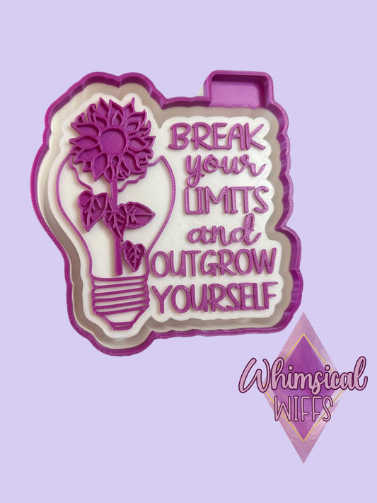 Break your limits and outgrow yourself Mold