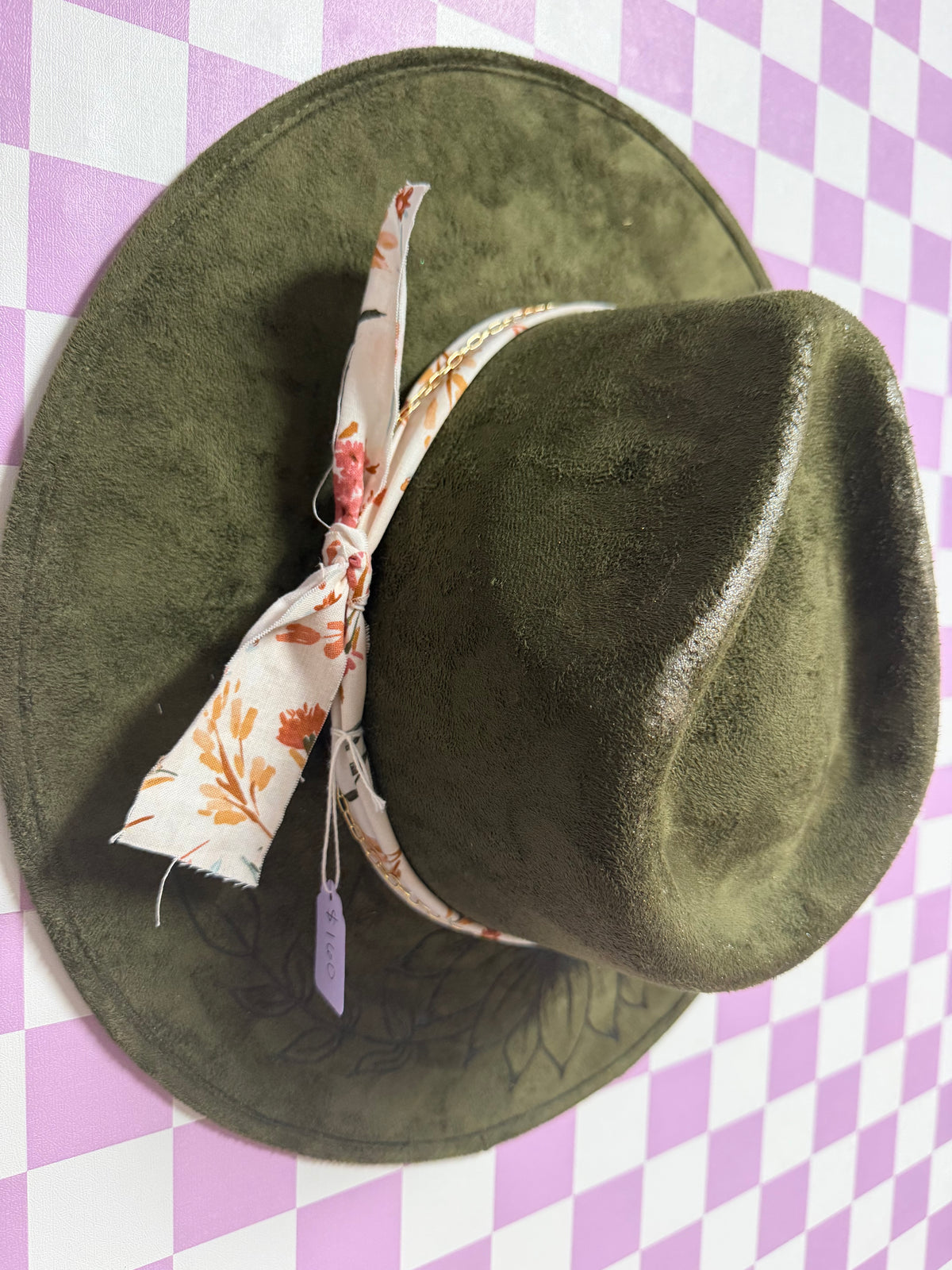 Hand-Engraved Hat #4