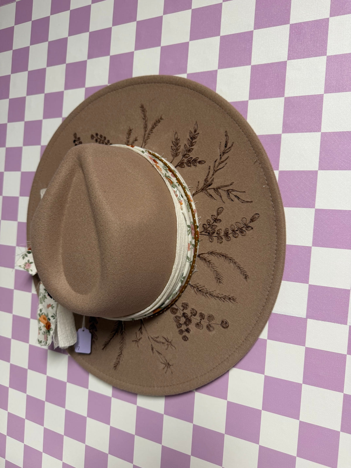 Hand-Engraved Hat #7