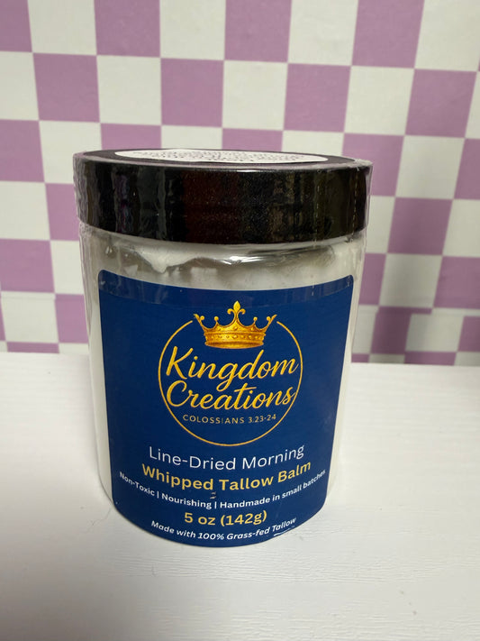Line-Dried Morning Whipped Tallow Balm – 5 oz