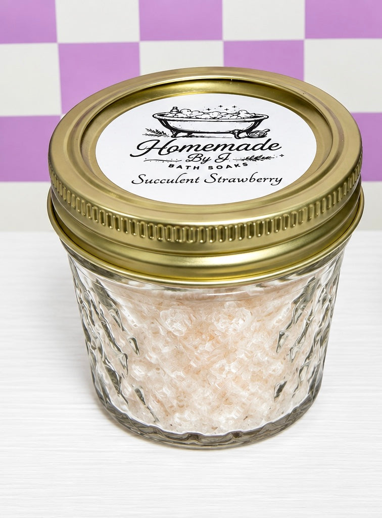 Homemade by J relaxing Bath Soaks