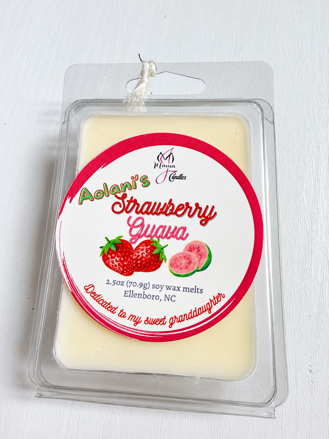 Strawberry Guava Wax Melt by Mama J Candles