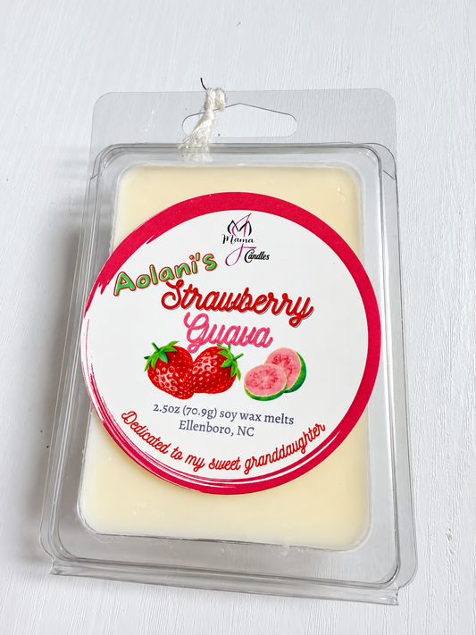Strawberry Guava Wax Melt by Mama J Candles