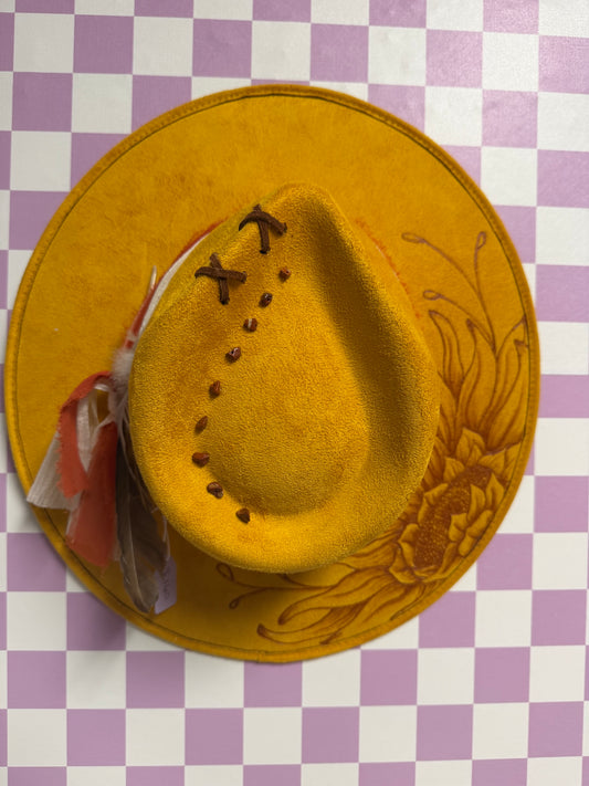Hand-Engraved Hat #6