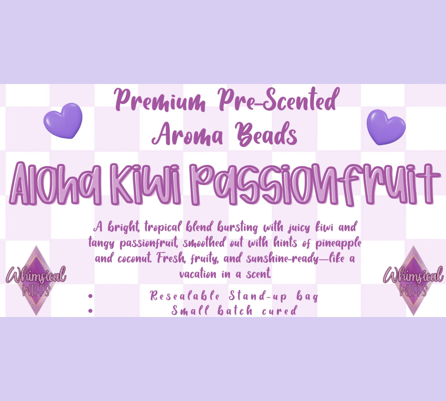 Aloha Kiwi Passionfruit Prescented Aroma Beads