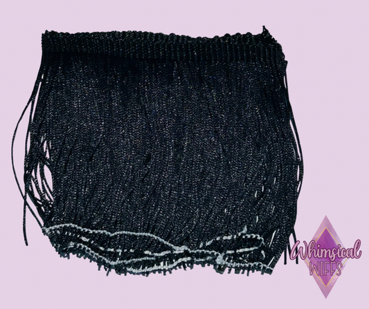 “Midnight Sugar” 4” Fringe
