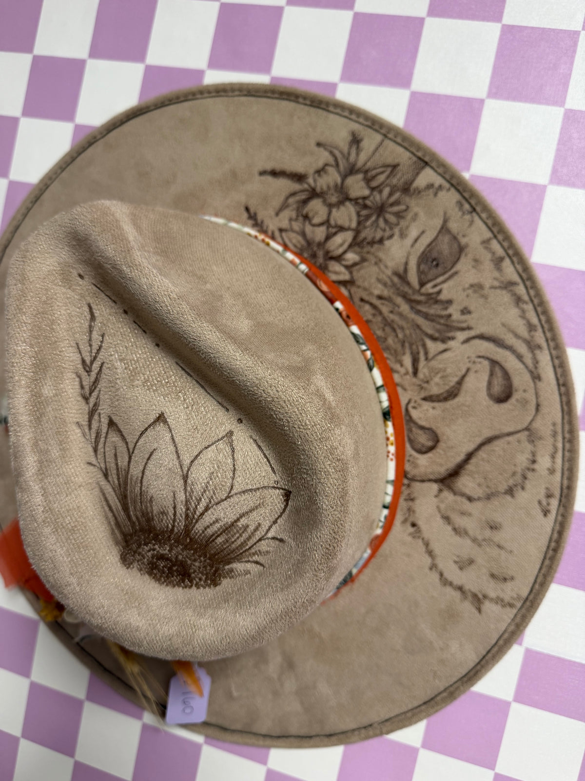 Hand-Engraved Hat #2