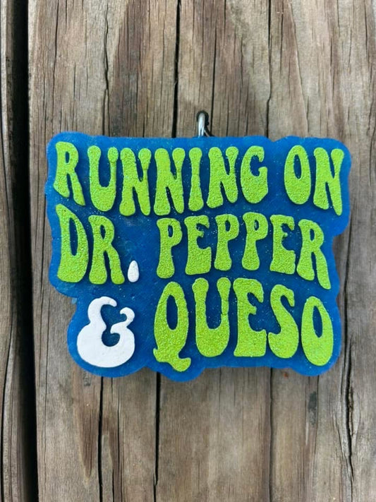 Running on Dr. P & Queso Freshie