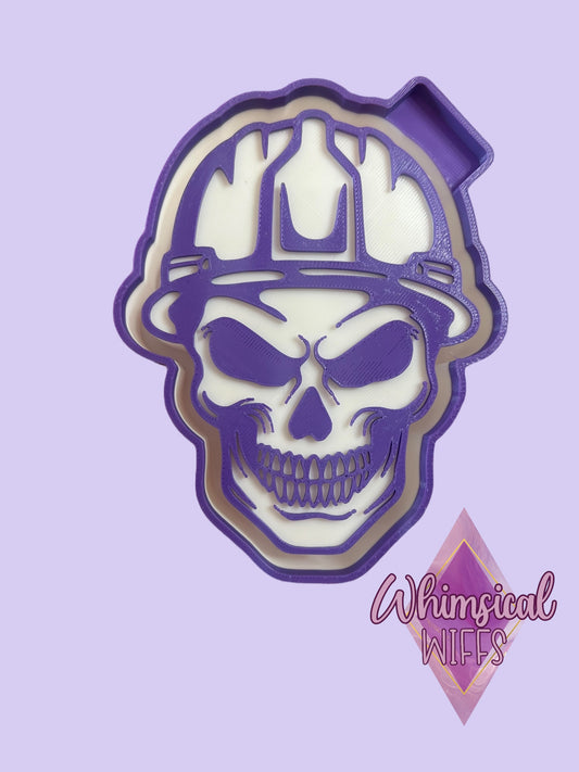 Hard Hat Skull Mold