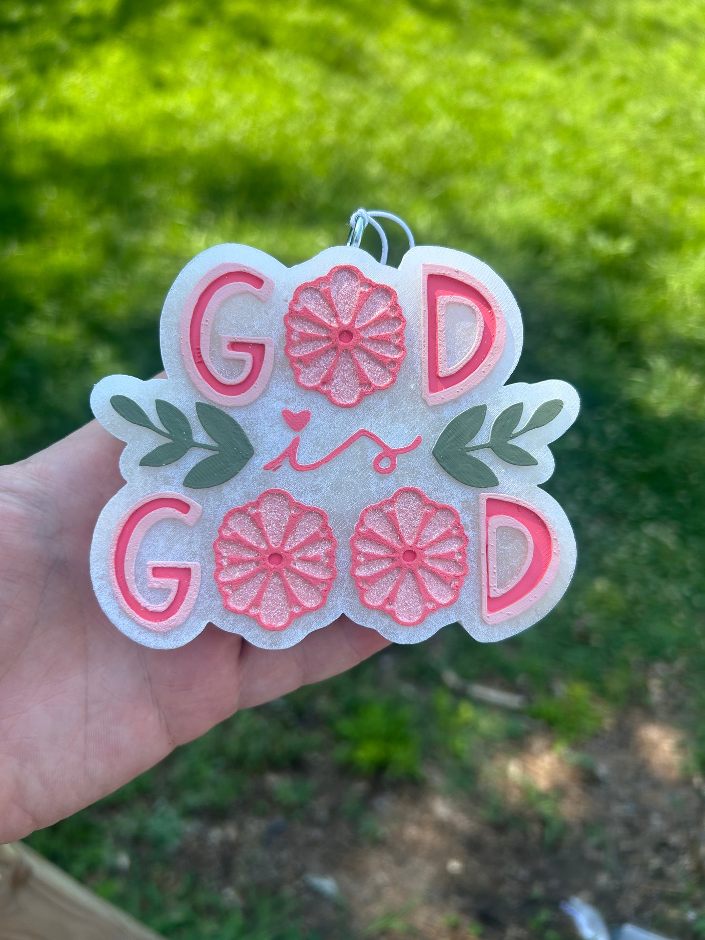 God is Good Turquoise Mold