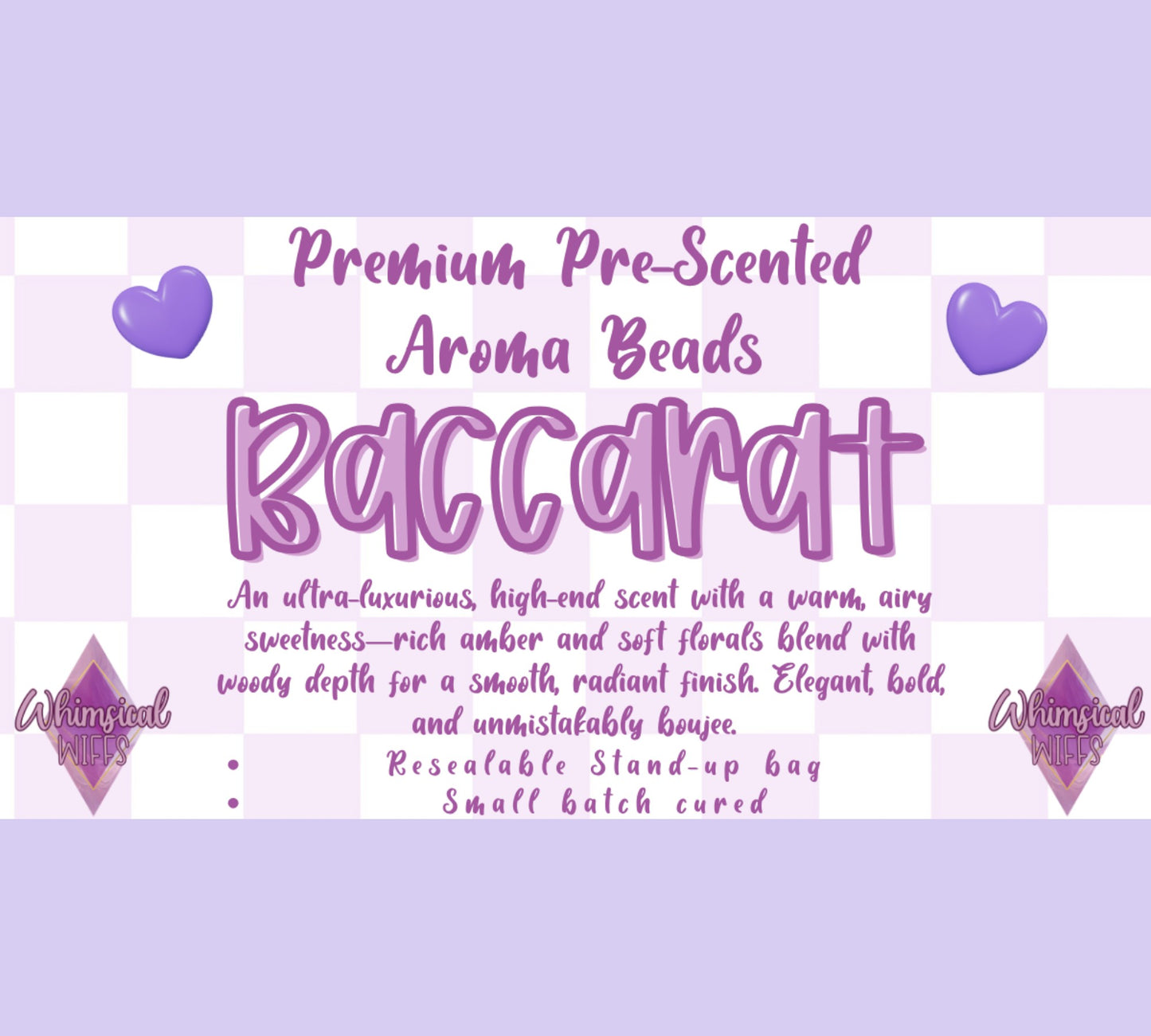 Baccarat Prescented Aroma Beads