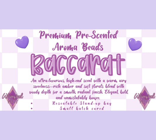 Baccarat Prescented Aroma Beads
