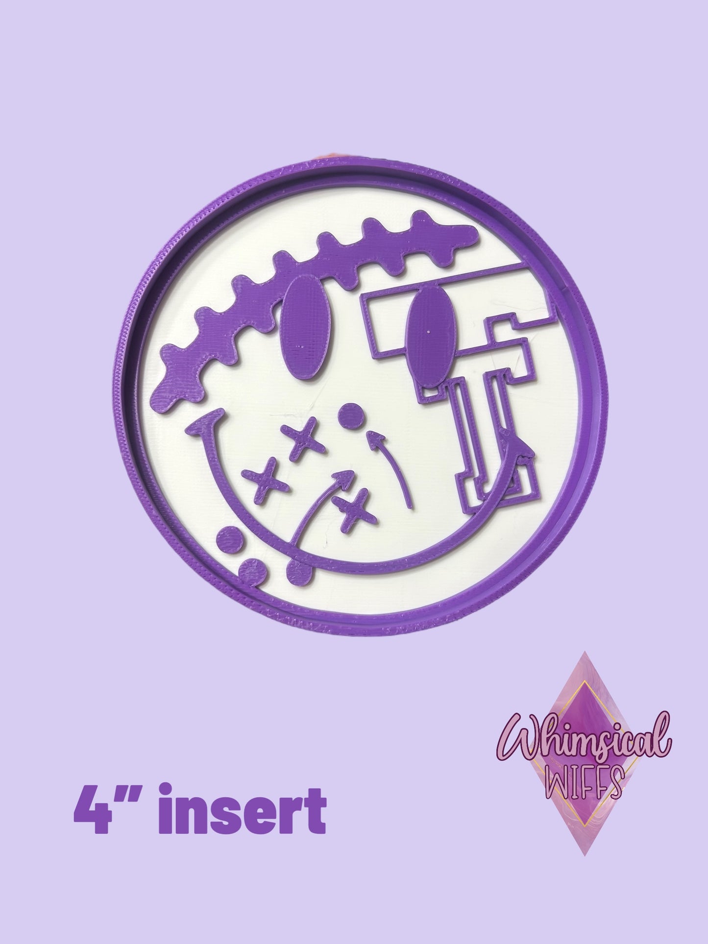 4” Football Team Inserts