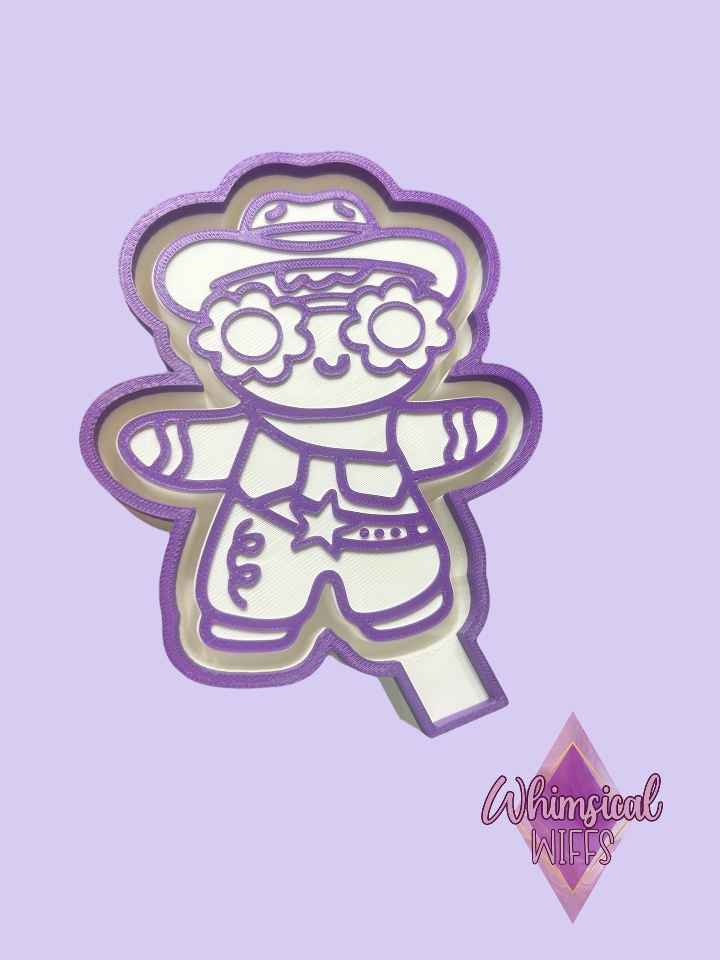 Cowboy Gingerbread Mold