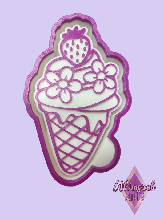Strawberry Ice Cream Mold