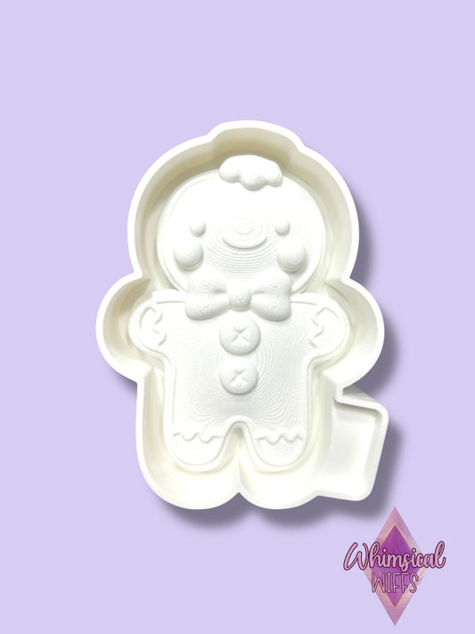 Gingerbread Man 3D Silicone Mold