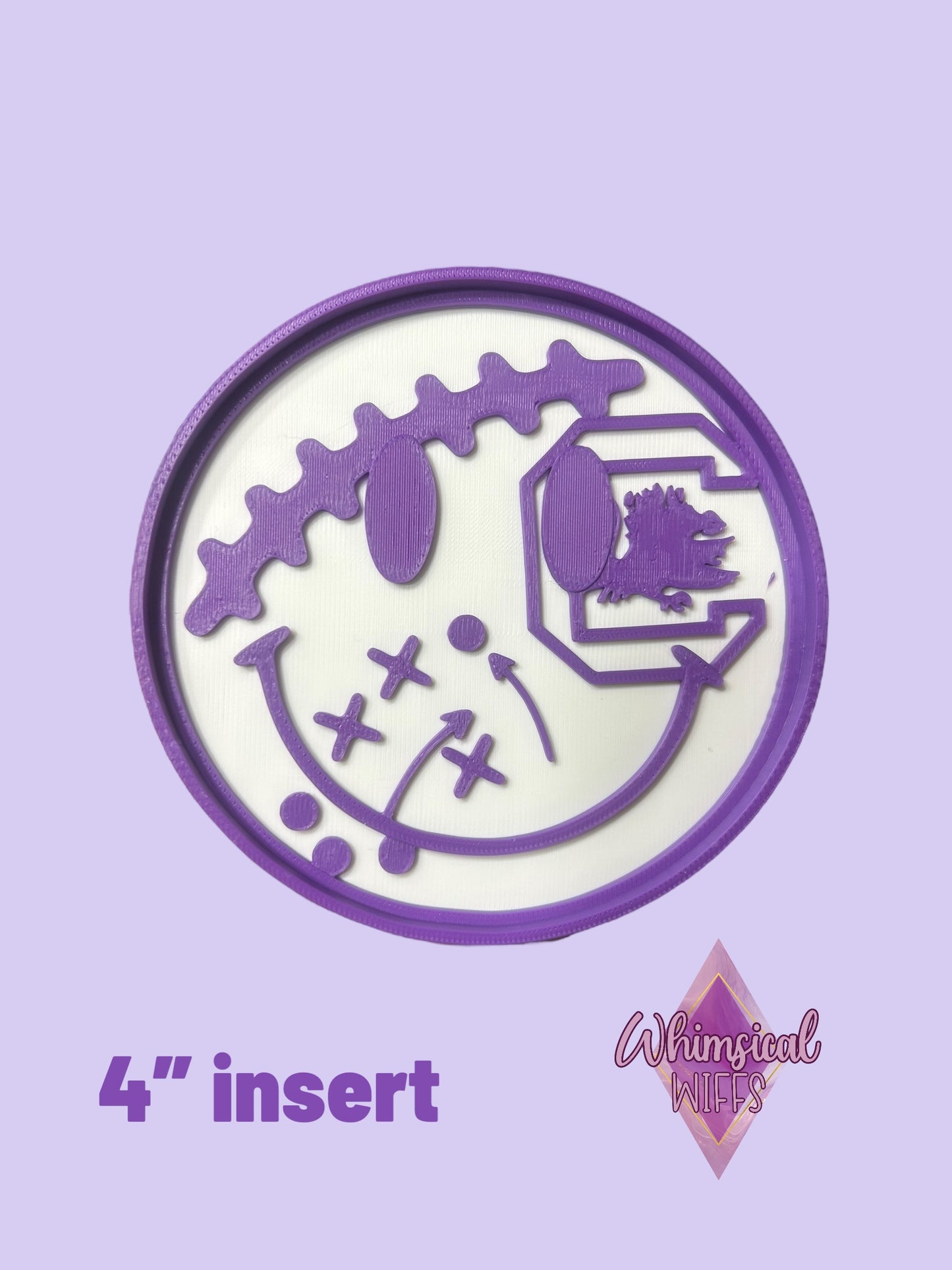4” Football Team Inserts