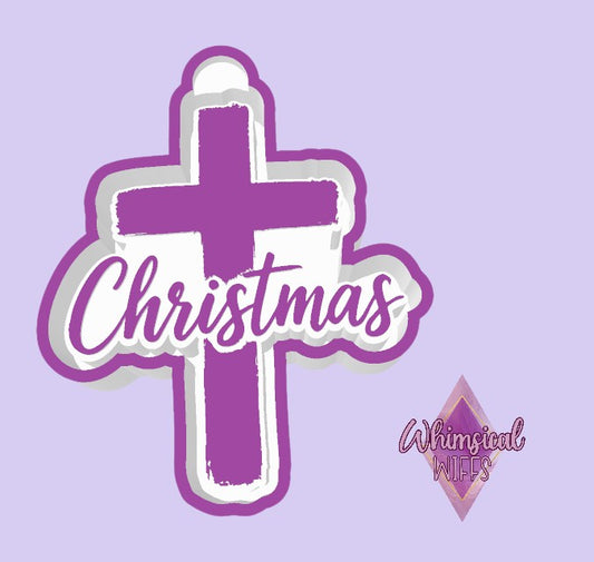 CHRISTmas Cross Mold