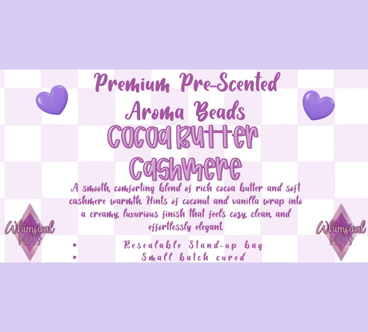 Cocoa Butter Cashmere Prescented Aroma Beads