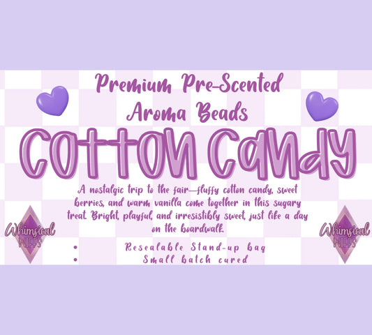 Cotton Candy Prescented Aroma Beads