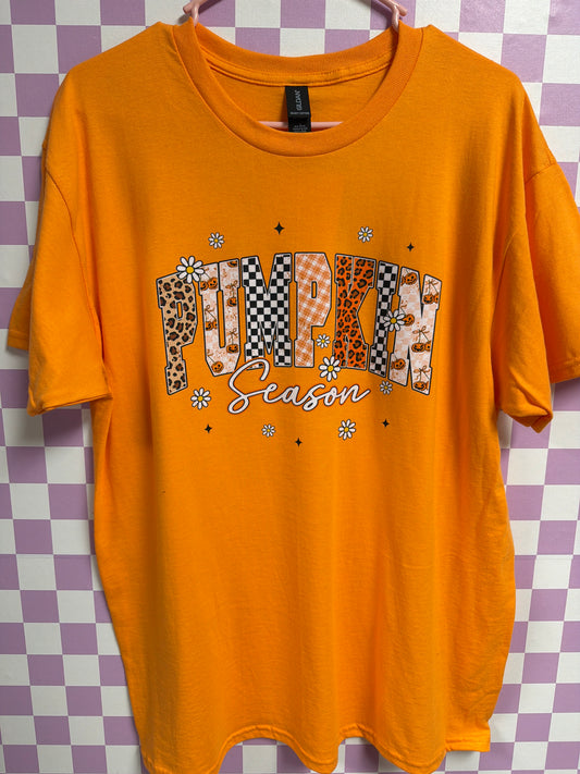 Pumpkin Season Shirt graphic T-shirt by Radiant & Flare Apparel