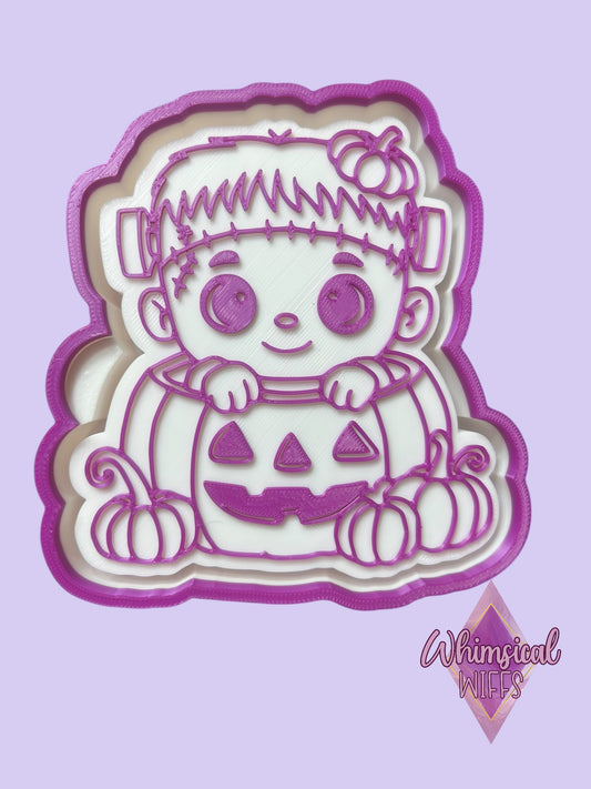 Frankie in a pumpkin Mold